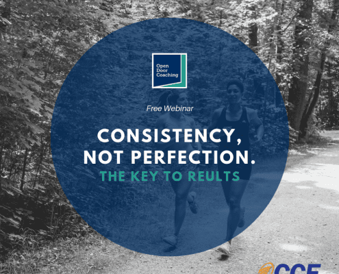 consistency not perfection business coaching