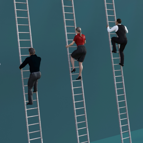 corporate ladder