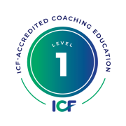 ICF Coaching Level 1 accreditation logo
